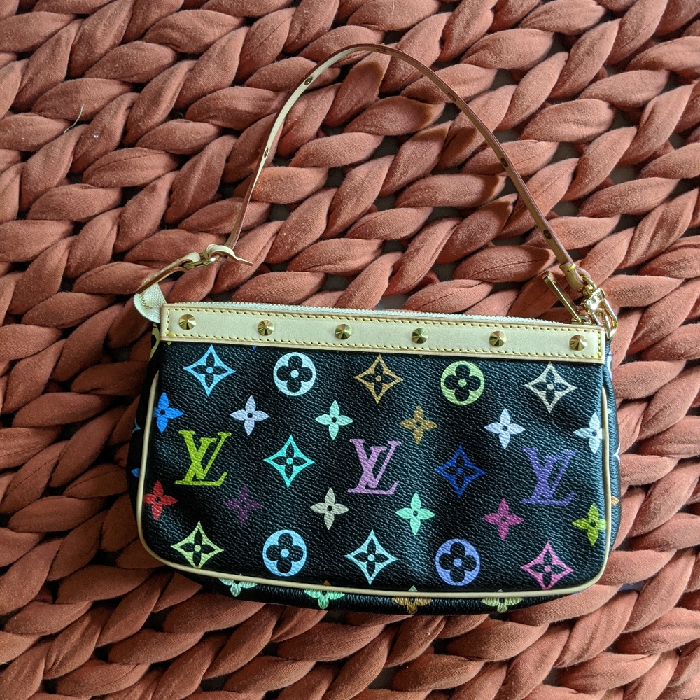 Authentic Louis Vuitton Multicolor Pochette